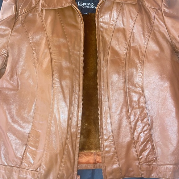 Vintage 70s Wilson’s Leather Men’s coat size 38 - Picture 7 of 11